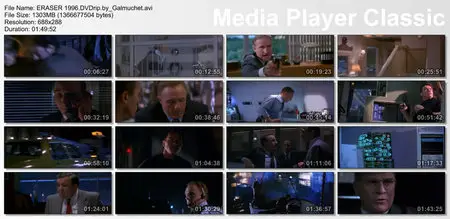 (Action) ERASER [DVDrip] 1996