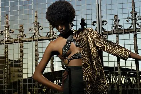 Awa Ceesay by Jannis Tsipoulanis for Novembre Winter 2012