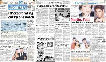 Philippine Daily Inquirer – January 18, 2005