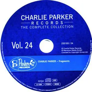 Charlie Parker Records: The Complete Collection, Vol. 24 - Charlie Parker - Fragments (2012 CP Records 233193/24 rec 1949-1952}
