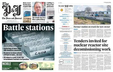 The Press and Journal Inverness – March 13, 2020