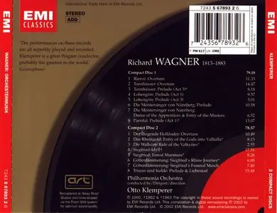 Wagner, Otto Klemperer - Great Recordings Of The Century (2002)