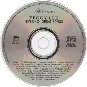 Peggy Lee - Fever. 24 Great Songs (1993) [ReUpload]