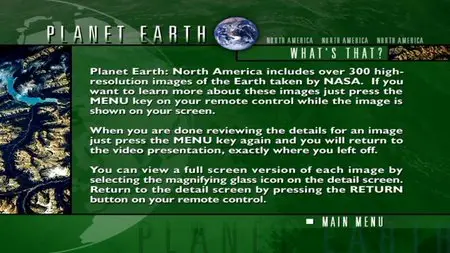 Planet Earth: Visions Of The Earth From Space - North America (2002)