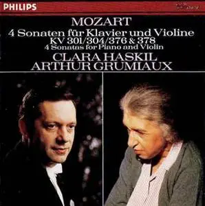 Mozart - 4 Sonatas for Piano and Violin KV 301/304/376 & 378 - Clara Haskil, Arthur Grumiaux