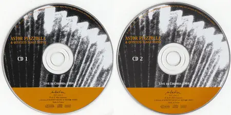 Astor Piazzolla & Quinteto Tango Nuevo - Live in Colonia 1984 (Intuition INT 3343 2) (GER 2003, DoCD)