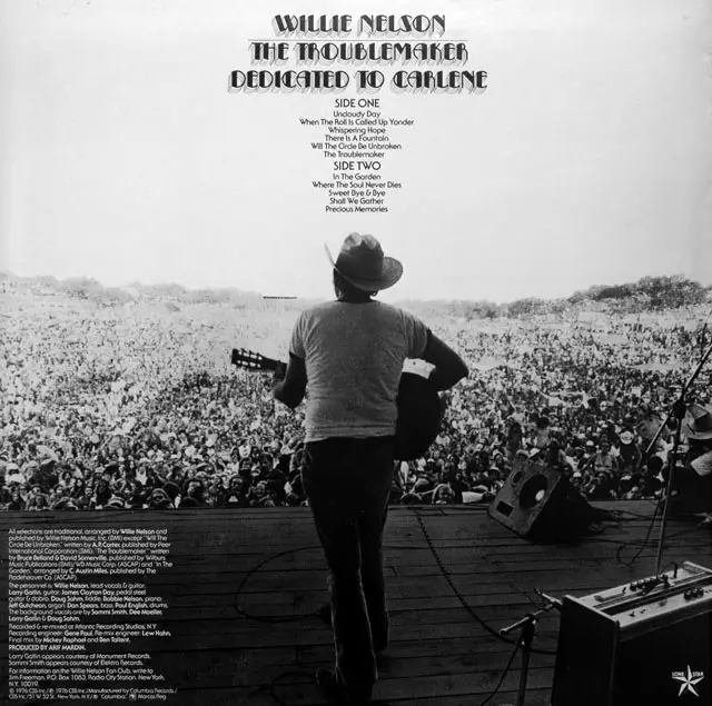 Willie Nelson - The Troublemaker (1976) 24-Bit/96-kHz Vinyl Rip