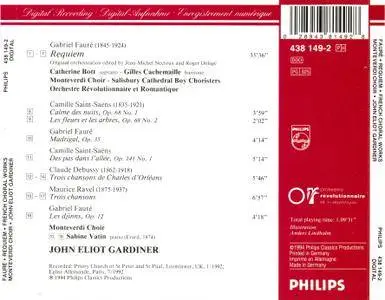 John Eliot Gardiner - Gabriel Faure: Requiem; French Choral Works: Saint-Saens, Debussy, Revel, Faure (1994)