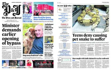 The Press and Journal Aberdeen – October 26, 2018