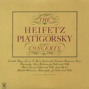 Jascha Heifetz, Gregor Piatigorsky - Concerts: Album Collection [21CD Box Set] (2013)