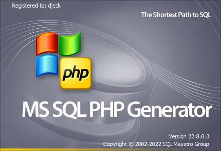 SQLMaestro MS SQL PHP Generator Professional 22.8.0.3 Multilingual