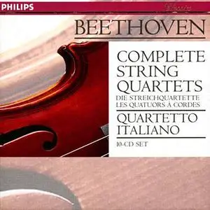 Beethoven Complete String Quartets - Quartetto Italiano 10 CDs APE