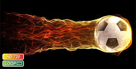 Soccer Fireball  - Footage for After Effects (Videohive)