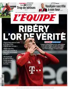 L'equipe du Vendredi 15 Février 2019