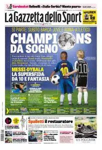 La Gazzetta dello Sport con edizioni locali - 12 Settembre 2017