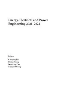 Energy, Electrical and Power Engineering 2021-2022