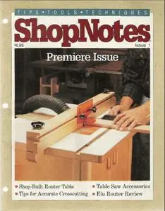 ShopNotes Issue 1