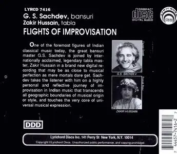 G.S. Sachdev/Zakir Hussain - Flights Of Improvisation (1993) {Lyrichord}