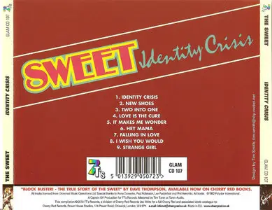 Sweet - Identity Crisis (1982) [2010, Cherry Red, GLAM CD 107]