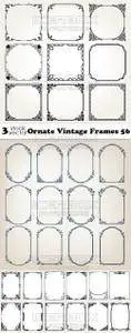 Vectors - Ornate Vintage Frames 56