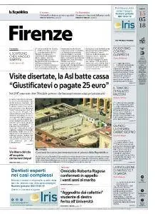 la Repubblica Firenze - 15 Maggio 2018