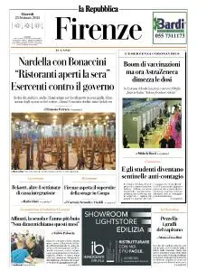 la Repubblica Firenze - 25 Febbraio 2021