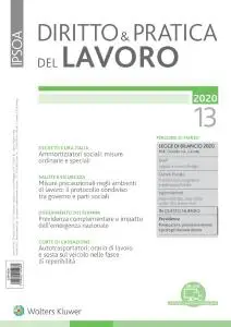 Diritto e Pratica del Lavoro N.13 - 2020