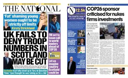 The National (Scotland) – October 25, 2021