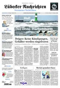 Lübecker Nachrichten Stormarn - 01. Oktober 2019