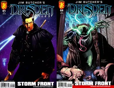 Jim Butcher's The Dresden Files - Storm Front #1-4 (2008) Complete
