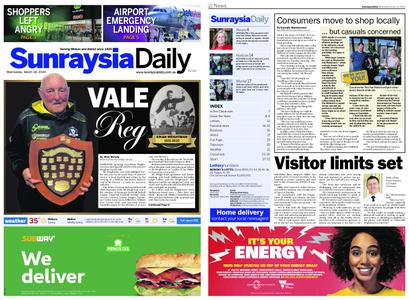 Sunraysia Daily – March 18, 2020