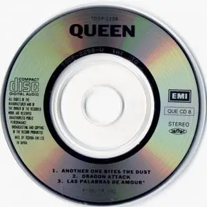 Queen - Another One Bites The Dust (1991) (3''CD JAPAN Single)