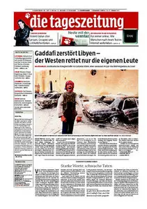 Tageszeitung TAZ vom 26 Februar 2011