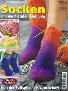 Lea special LH-834 2009 - Socken mit der 4 Stufen-Methode