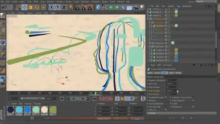 2D Styled 3D Motion Graphics in CINEMA 4D and After Effects
