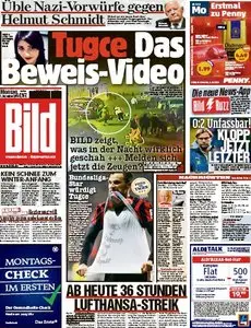 Bild Zeitung vom 01 Dezember 2014