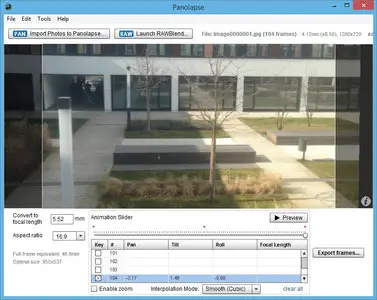 Panolapse 1.172 (Win/Mac)