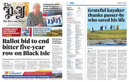 The Press and Journal Moray – February 21, 2022