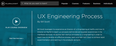 UX Engineering Process By Bill Scott [repost]