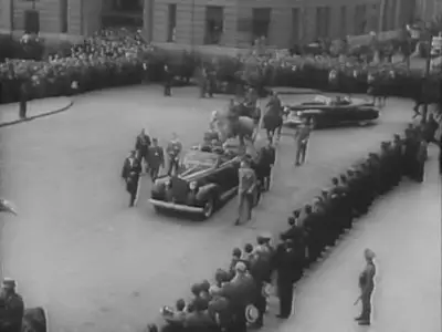 United News Newsreels R46 U.S. Vice-president cheered on tour of South America