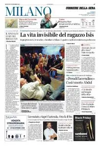 Corriere della Sera Milano – 22 novembre 2018