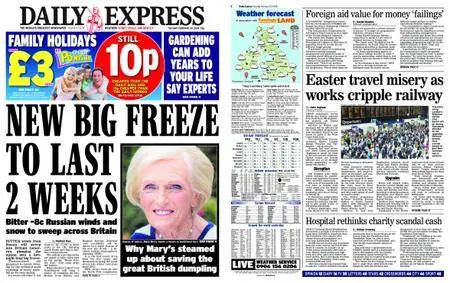Daily Express – February 20, 2018