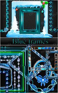 Blue frames