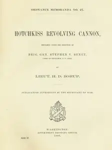 Ordnance Memoranda No. 27: Hotchkiss Revolving Cannon