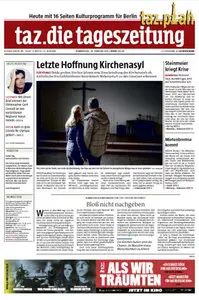 Tageszeitung TAZ vom 26 Februar 2015