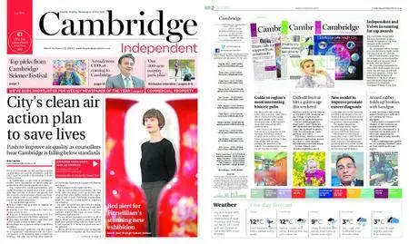 Cambridge Independent – March 14, 2018