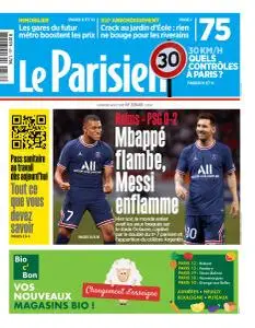 Le Parisien du Lundi 30 Août 2021