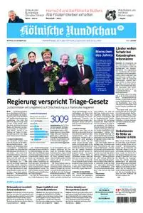 Kölnische Rundschau Euskirchen/Schleiden – 29. Dezember 2021