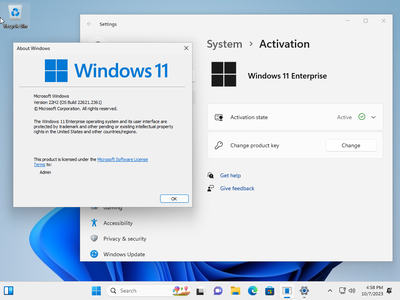 Windows 11 Enterprise 22H2 Build 22621.2361 (No TPM Required) Preactivated Multilingual