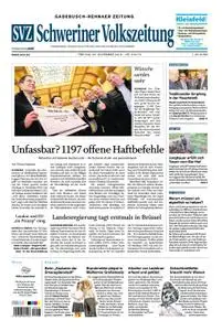 Schweriner Volkszeitung Gadebusch-Rehnaer Zeitung - 23. November 2018